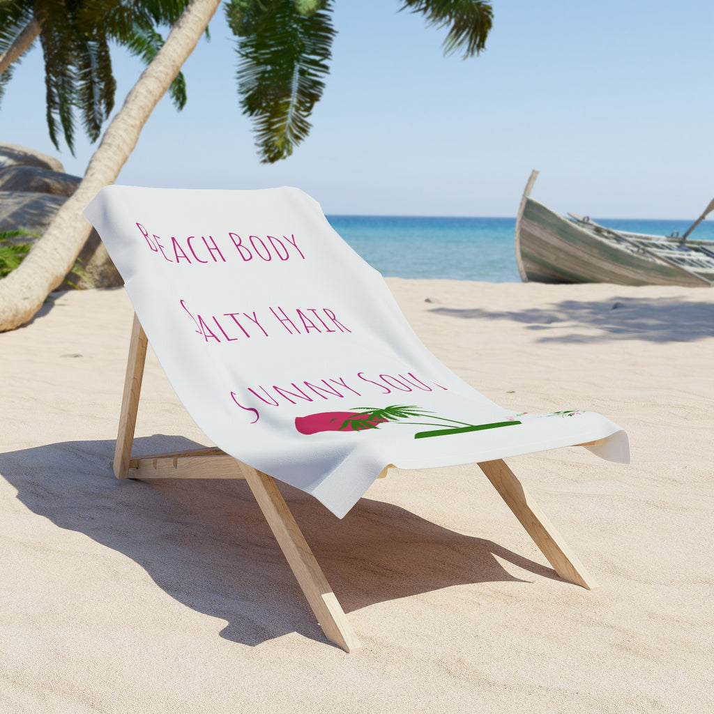 Mujer Naturista-Beach Towel