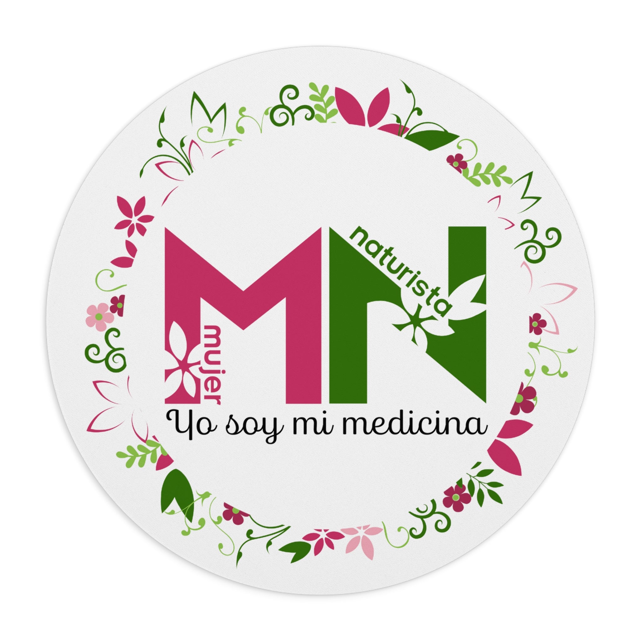 Mujer Naturista-Mouse Pad