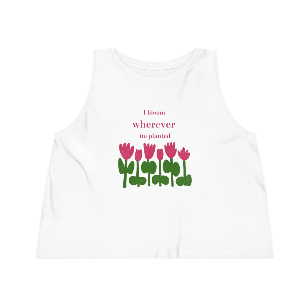 Mujer Naturista-Dancer Cropped Tank Top