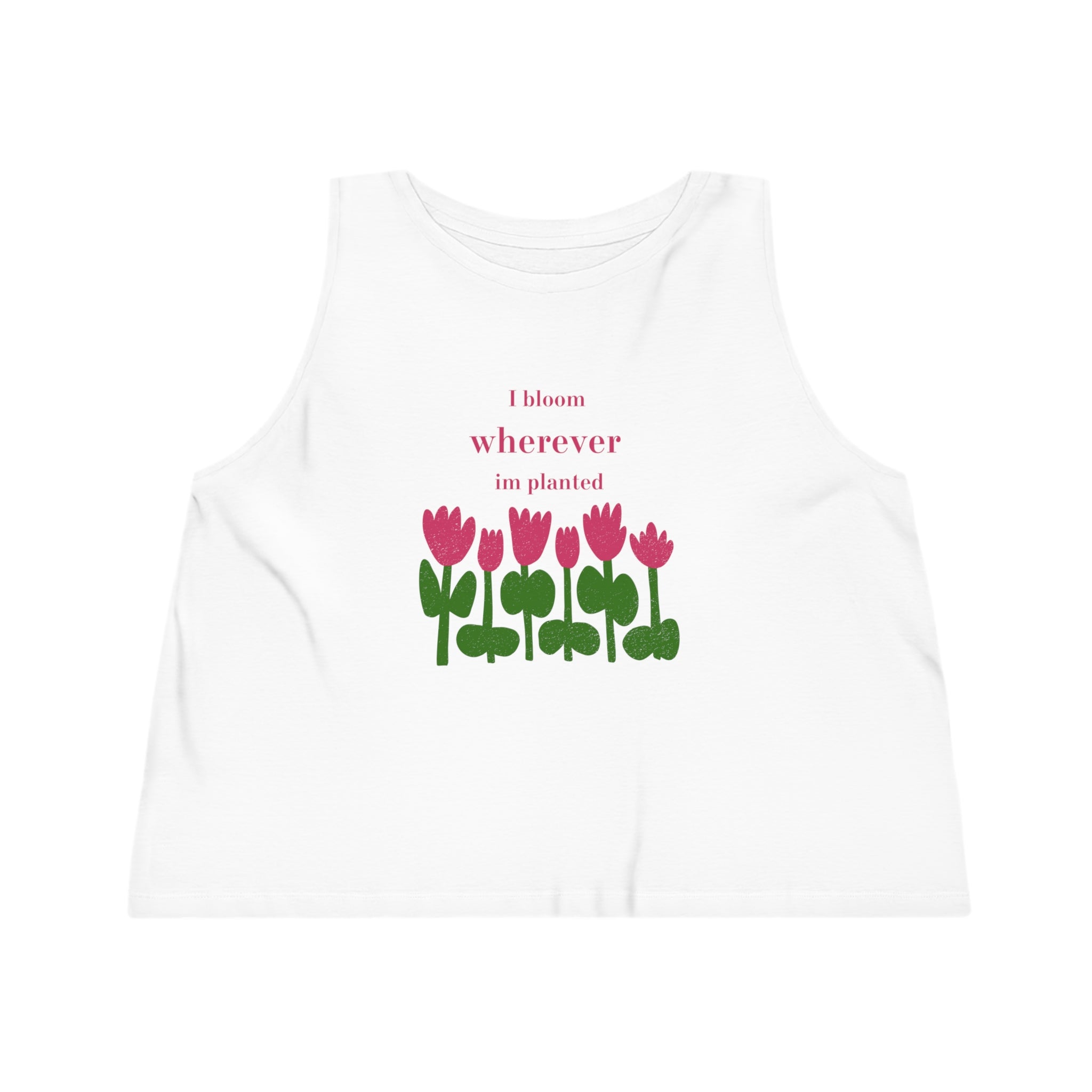 Mujer Naturista-Dancer Cropped Tank Top