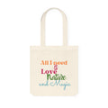 Quote Woven Tote Bag-All I need