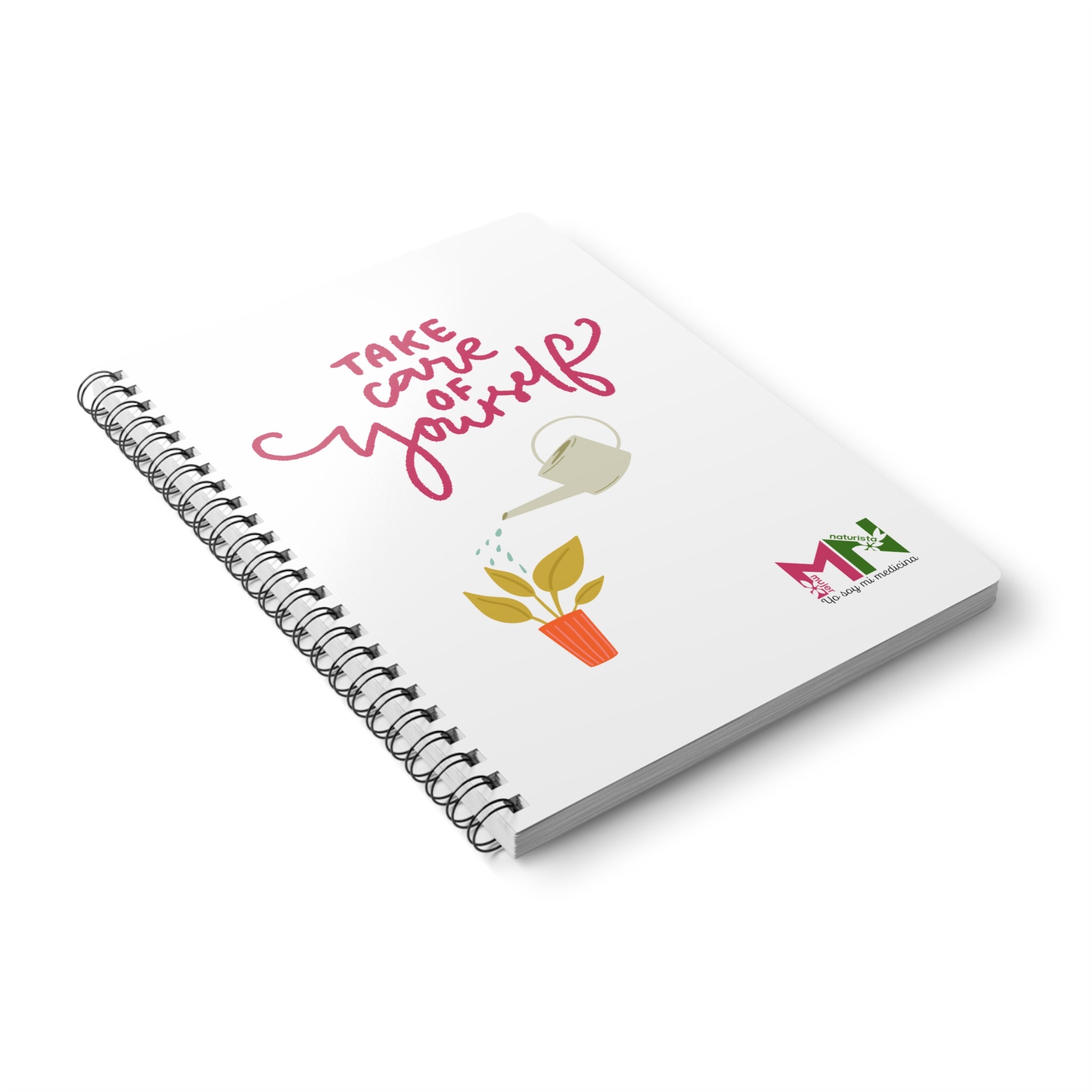 Mujer Naturista-Wirobound Softcover Notebook, A5