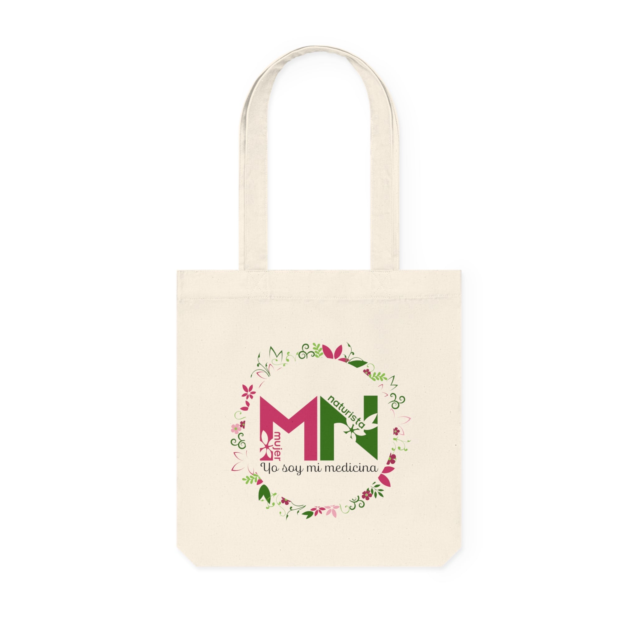 Quote Woven Tote Bag-Nature is my Teacher