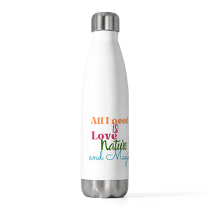 Mujer Naturista-20oz Insulated Bottle