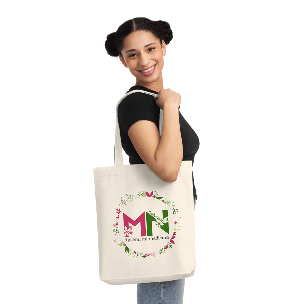 Quote Woven Tote Bag-Soy valiosa