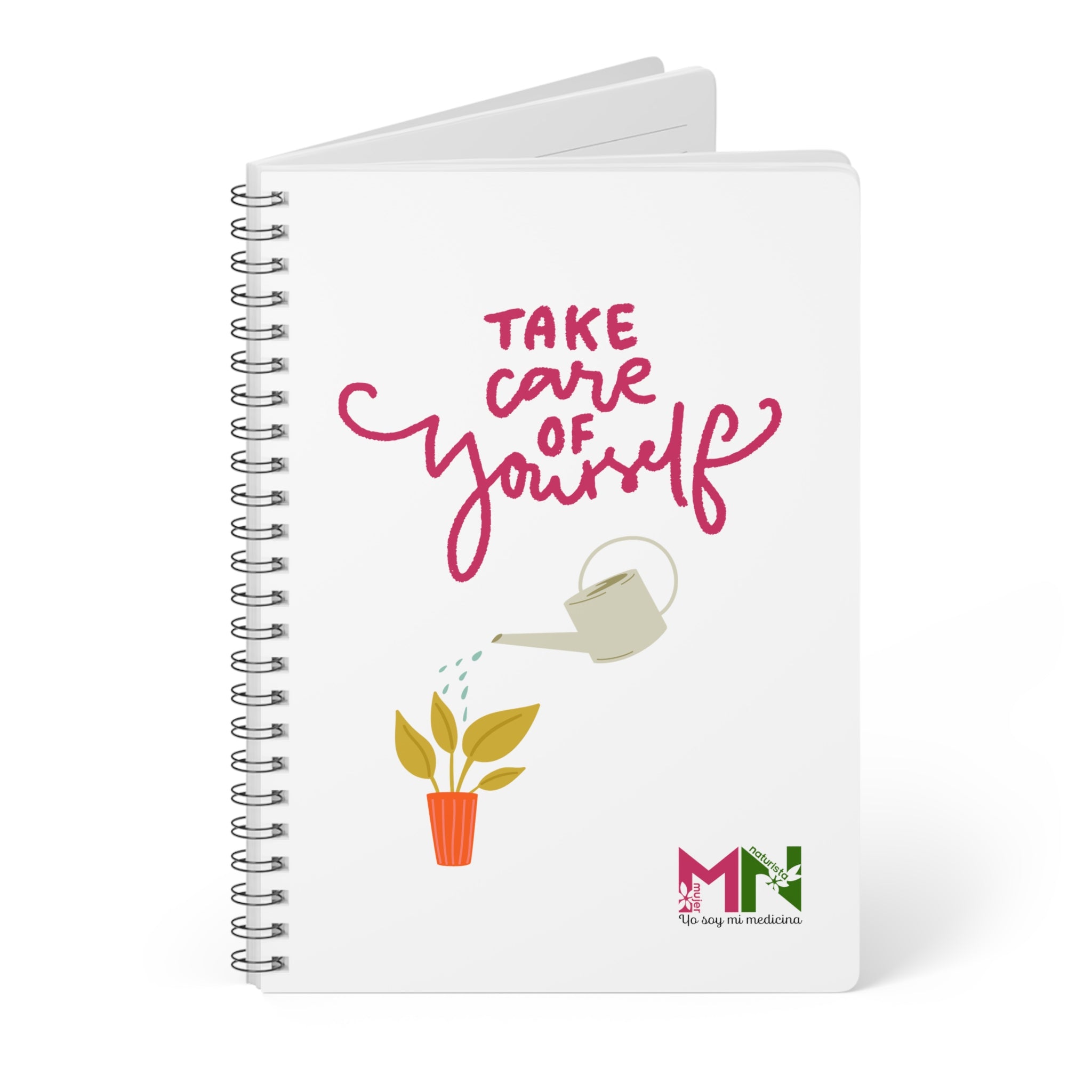 Mujer Naturista-Wirobound Softcover Notebook, A5