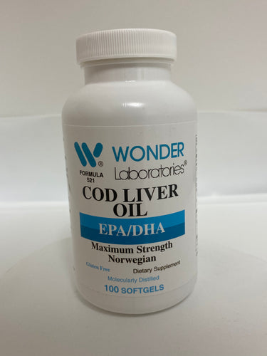 Maximum Strength Norwegian Cod Liver Oil
