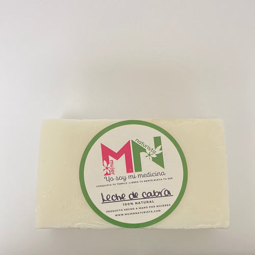 Jabón leche de cabra