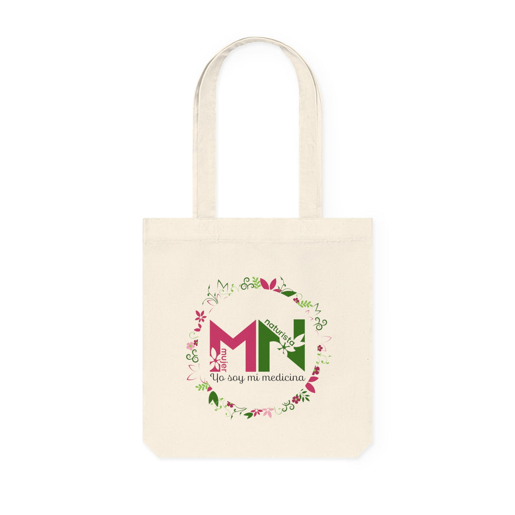 Quote Woven Tote Bag-Yo soy mi medicina