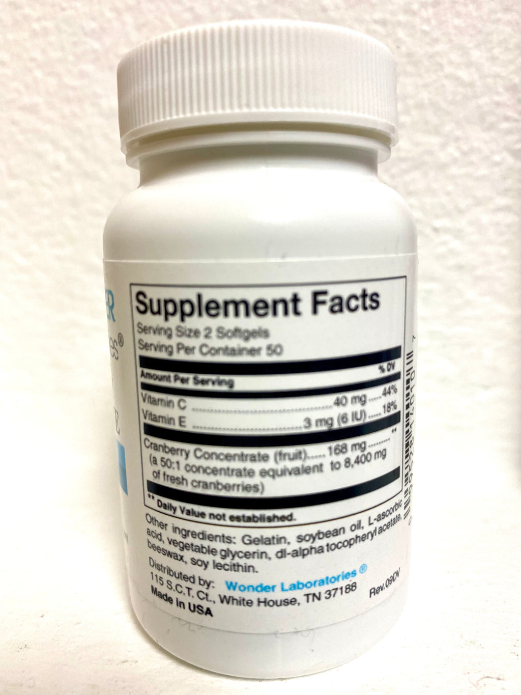 Cranberry concentrate