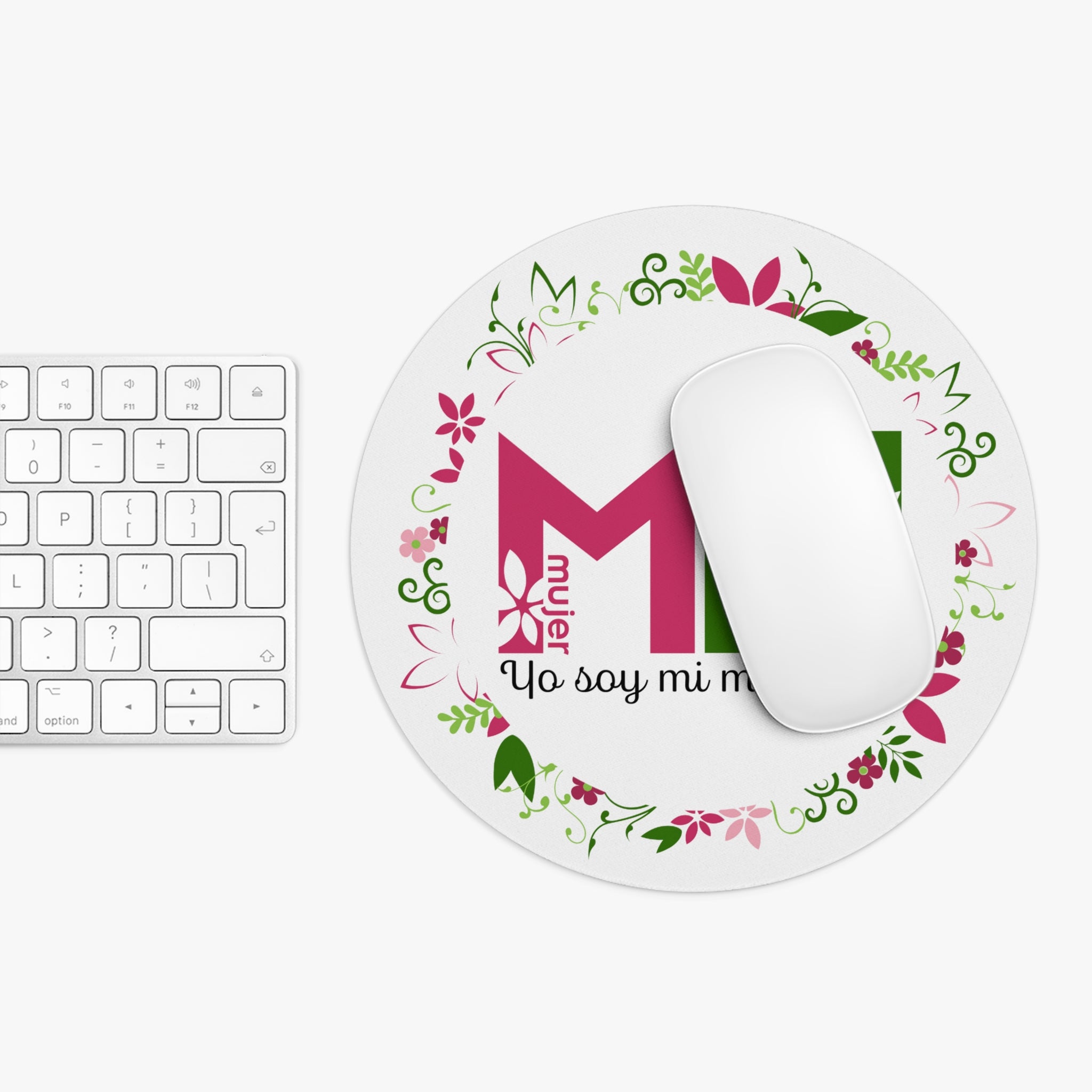 Mujer Naturista-Mouse Pad