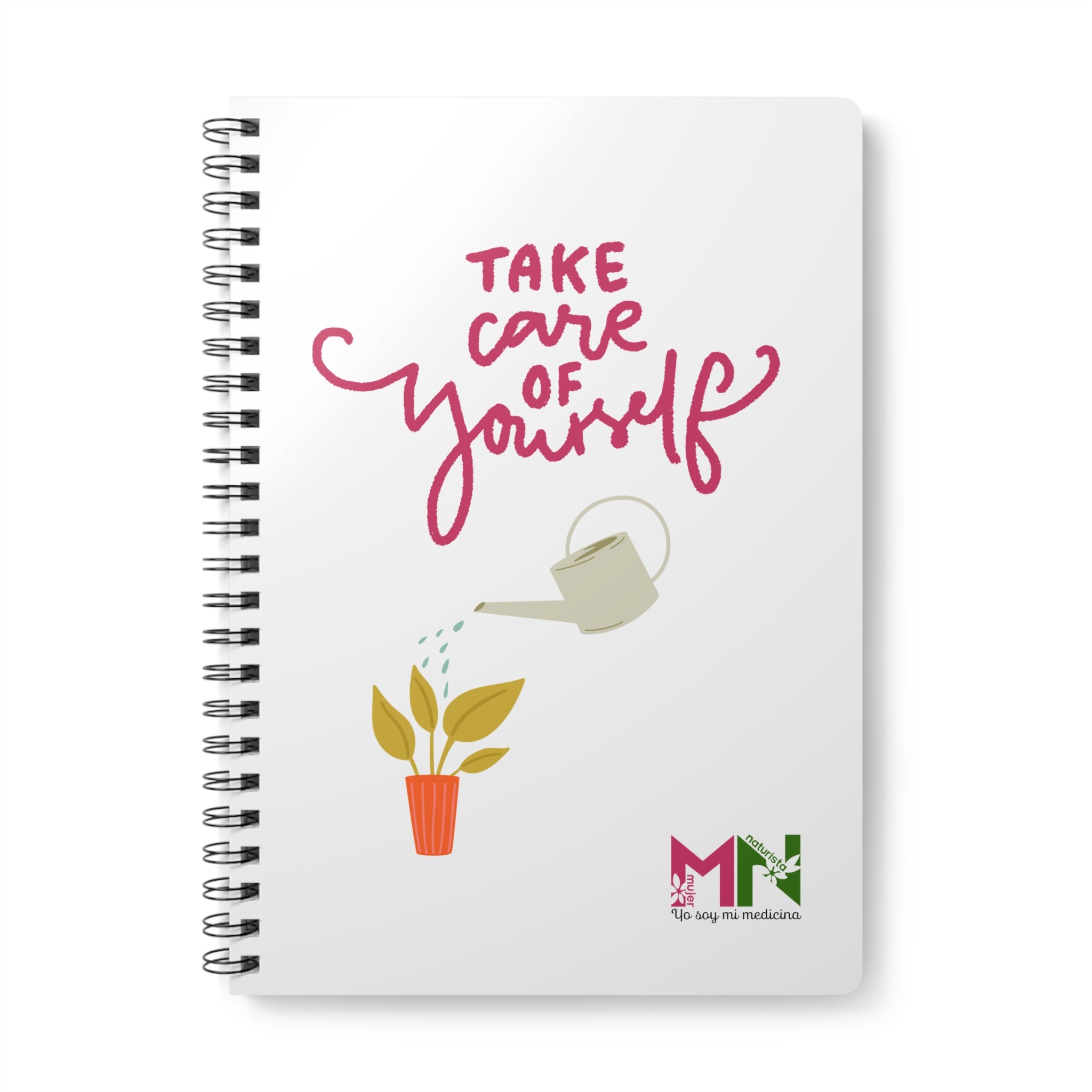 Mujer Naturista-Wirobound Softcover Notebook, A5