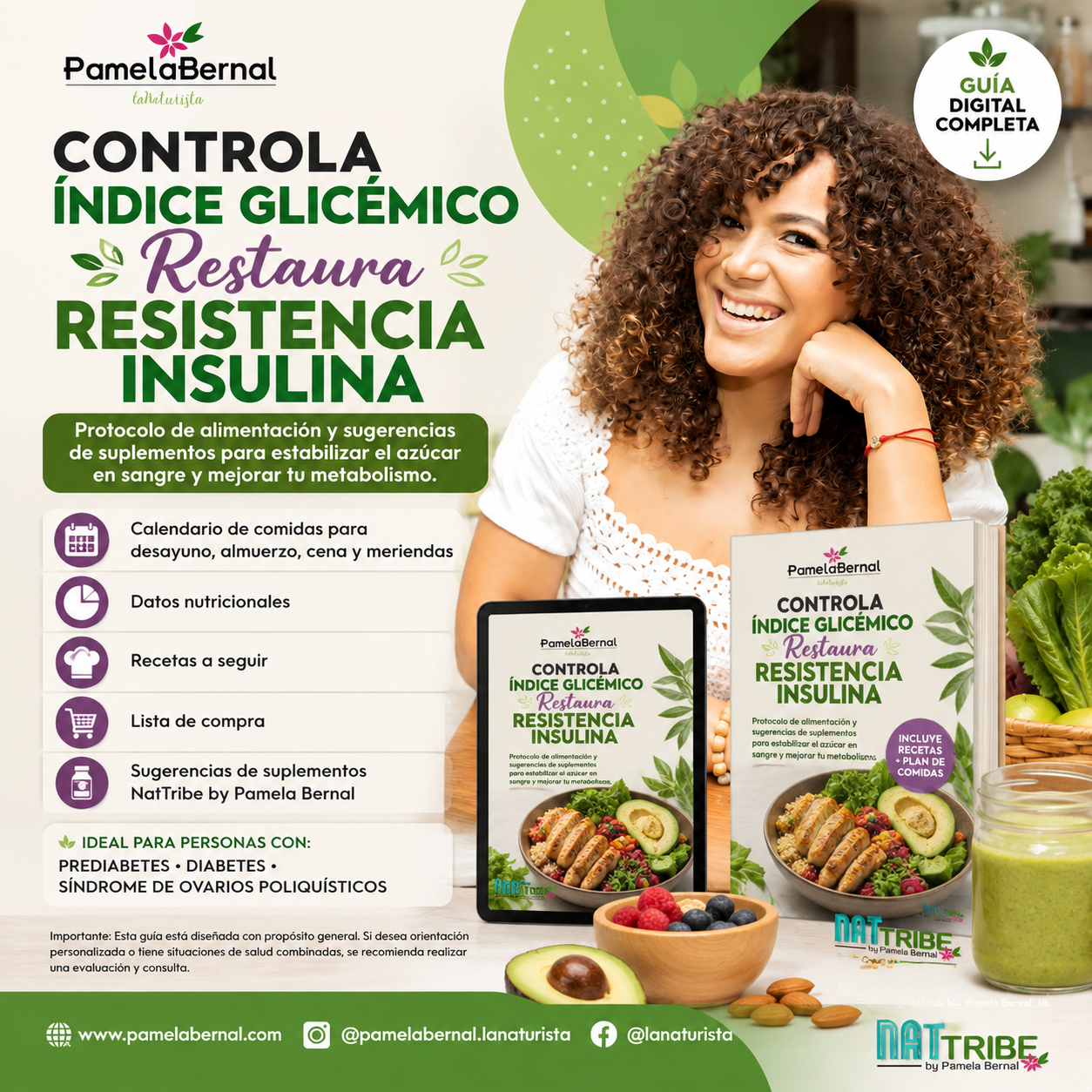 Ebook: Controla Indice Glicémico Restaura Resistencia Insulina