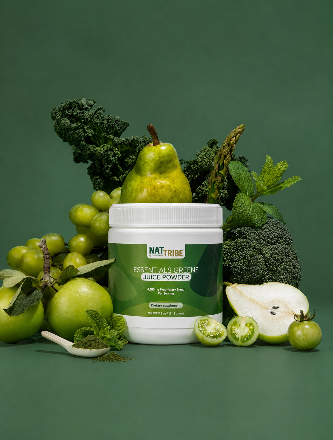 Essentials Greens Juice Powder