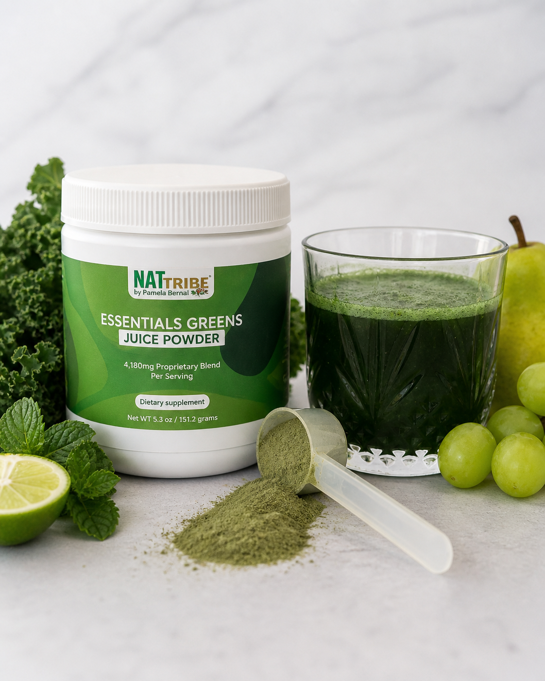 Essentials Greens Juice Powder