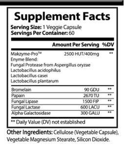 Wholesale Digestive Enzyme Pro Blend by NatTribe