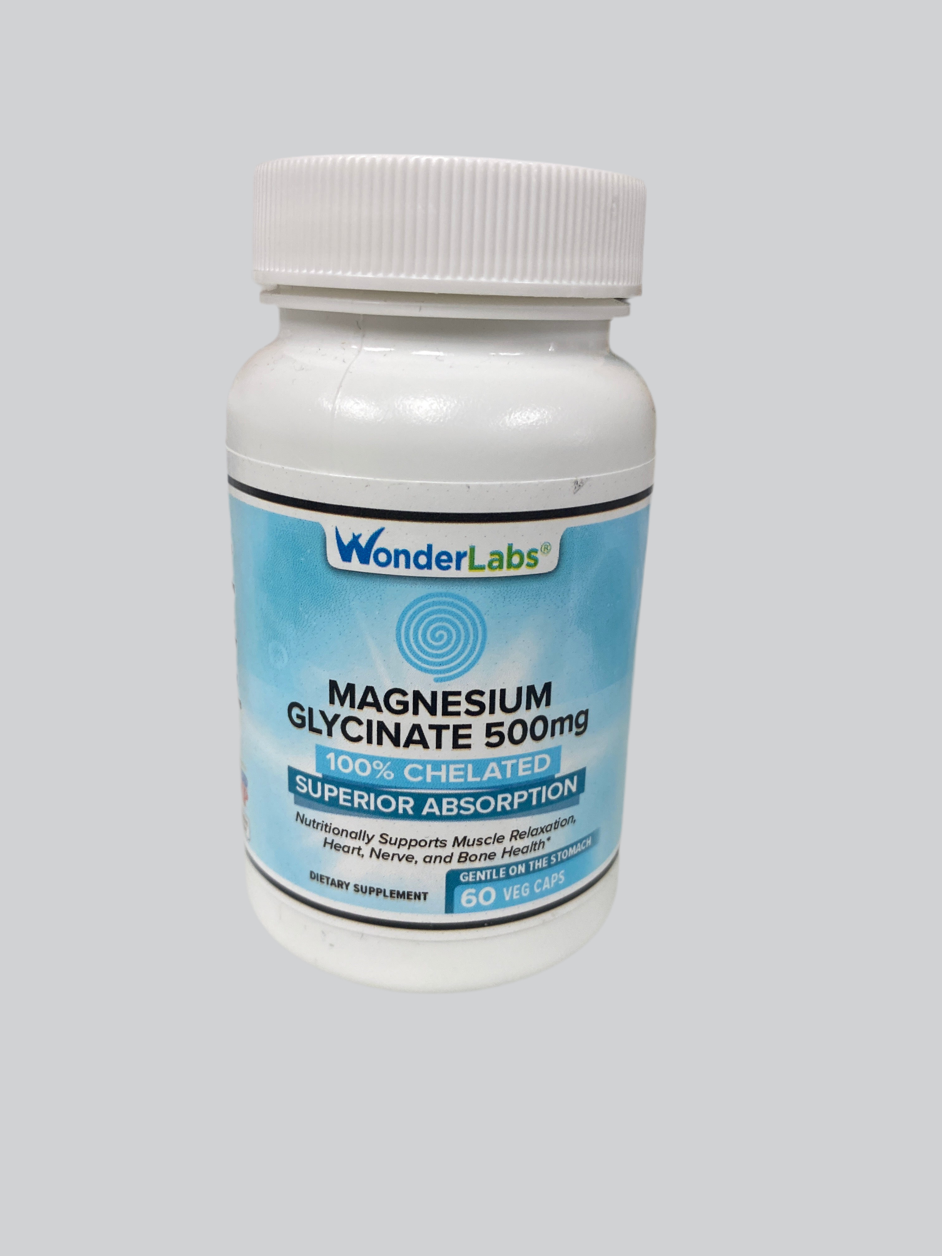 Magnesium Glycinate 500mg - Zumo Fresco