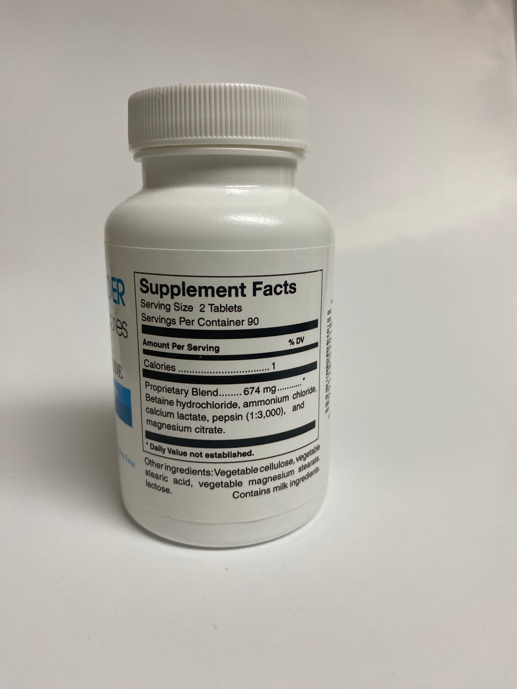 Betaine Hydrochloride - Zumo Fresco