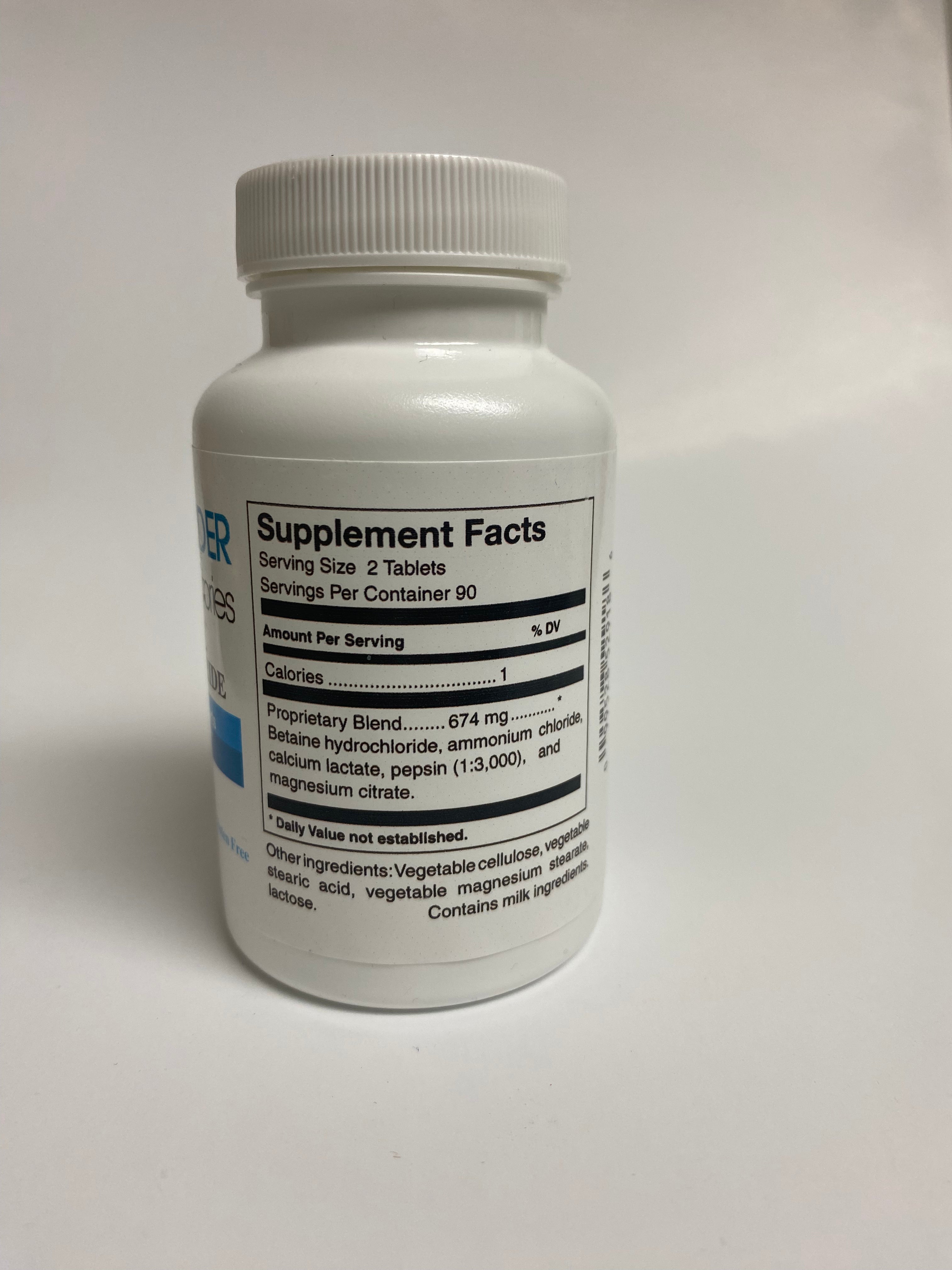 Betaine Hydrochloride - Zumo Fresco