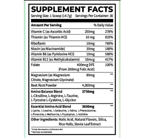 Amino Balance - Zumo Fresco