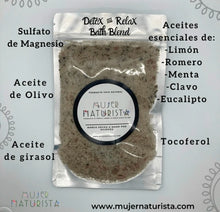 Load image into Gallery viewer, Baño terapeutico de relajación y detox by Pamela Bernal - Mujer Naturista
