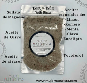 Baño terapeutico de relajación y detox by Pamela Bernal - Mujer Naturista