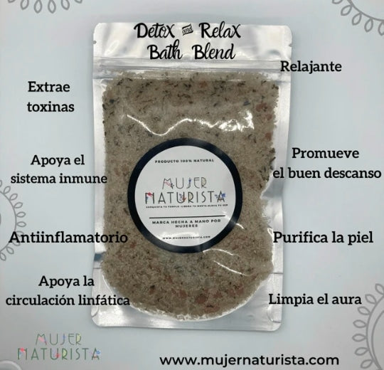 Baño terapeutico de relajación y detox by Pamela Bernal - Mujer Naturista