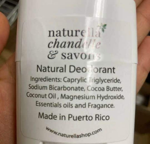 Desodorante artesanal by Pamela Bernal - Mujer Naturista