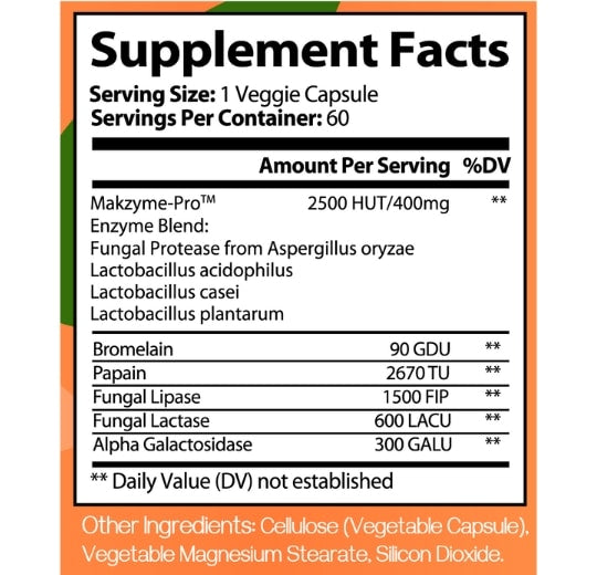 Digestive Enzyme Pro Blend - Zumo Fresco