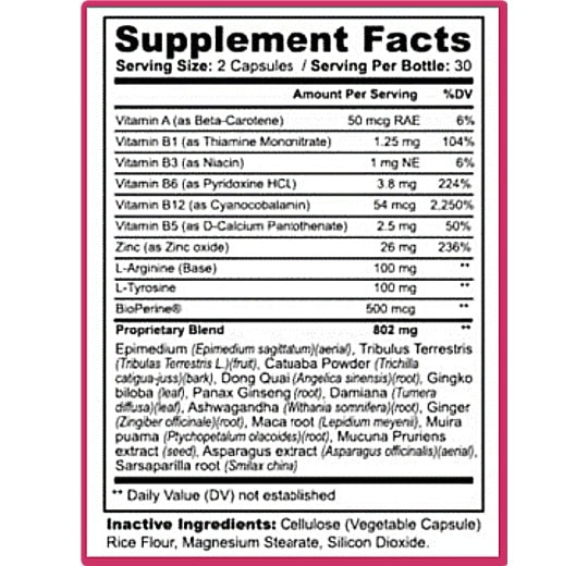 Female Booster - Zumo Fresco