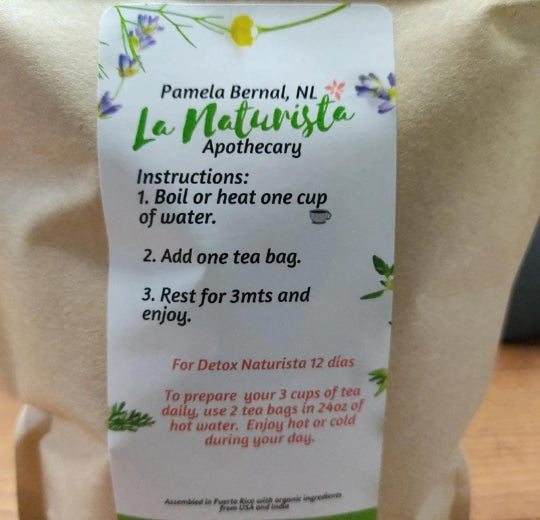 Herbal Detox Tea - Zumo Fresco