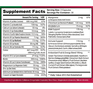 Mens Multivitamins