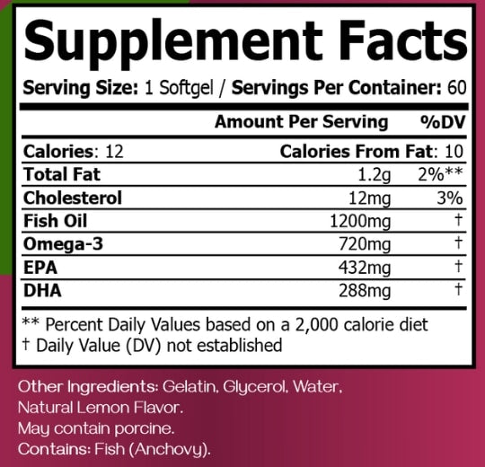 Omega 3 - Zumo Fresco